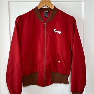 Marvel Iron Man Stark Industries Bomber Jacket